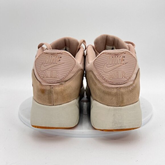 Nike Air Max 90 Ultra 2.0 Women Size 11 924447-201 Particle Beige Suede Shoes - Picture 6 of 14